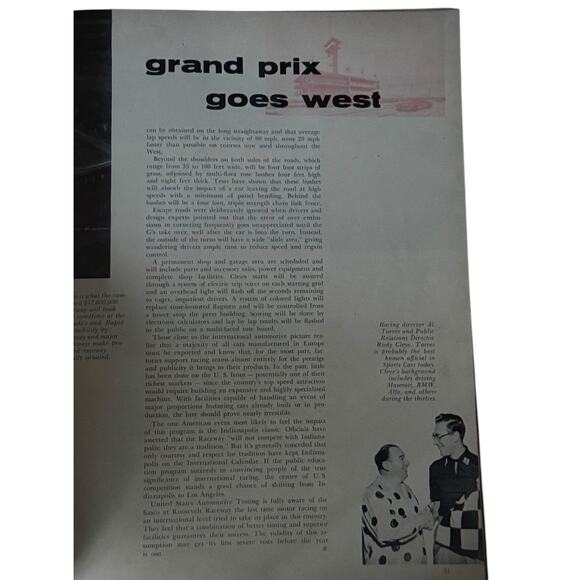 VTG Sports Cars Illustrated June 1956 Porsche Speedster Ferrari Monza Austin - Picture 5 of 8